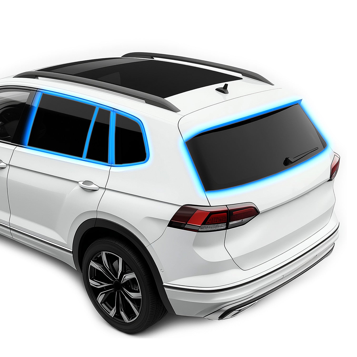Autoscheiben Tönungsset für Audi A3 8P/8PA Sportback 2004-2013 & S3/RS3 (5-Türer): Fenstertönung Verdunkelung Sonnenschutz