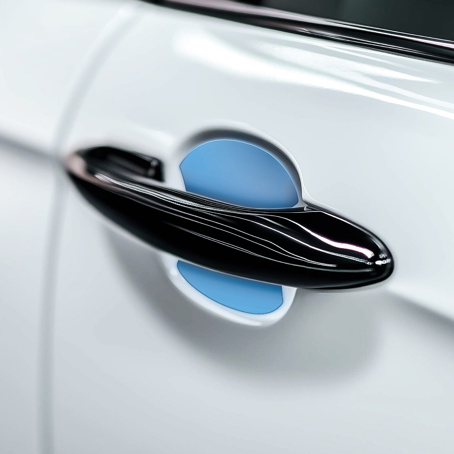 Universal door handle recess protector