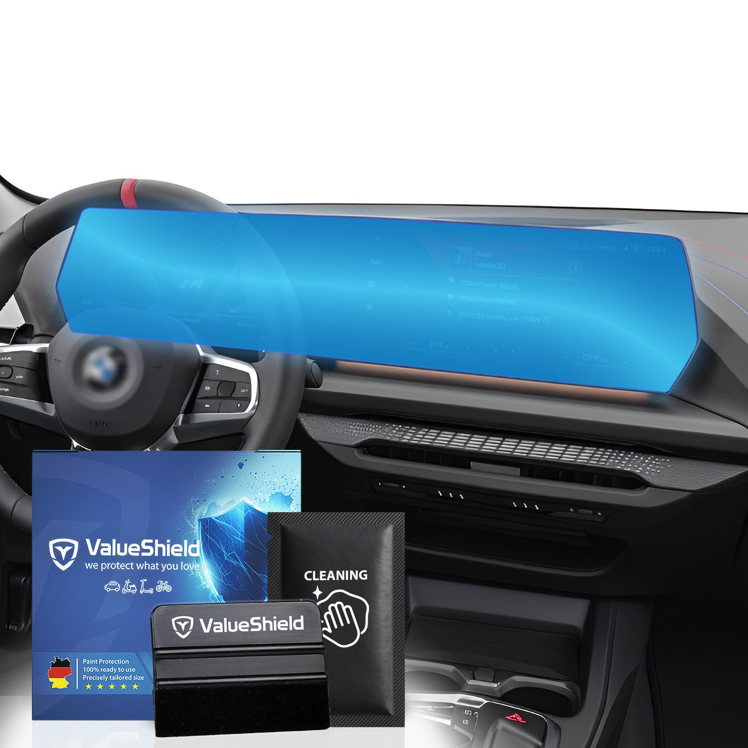 Anti-Fingerprint Displayschutzfolie passend für BMW 2er F74 2025-2031 (5-Türer Grand Coupé)