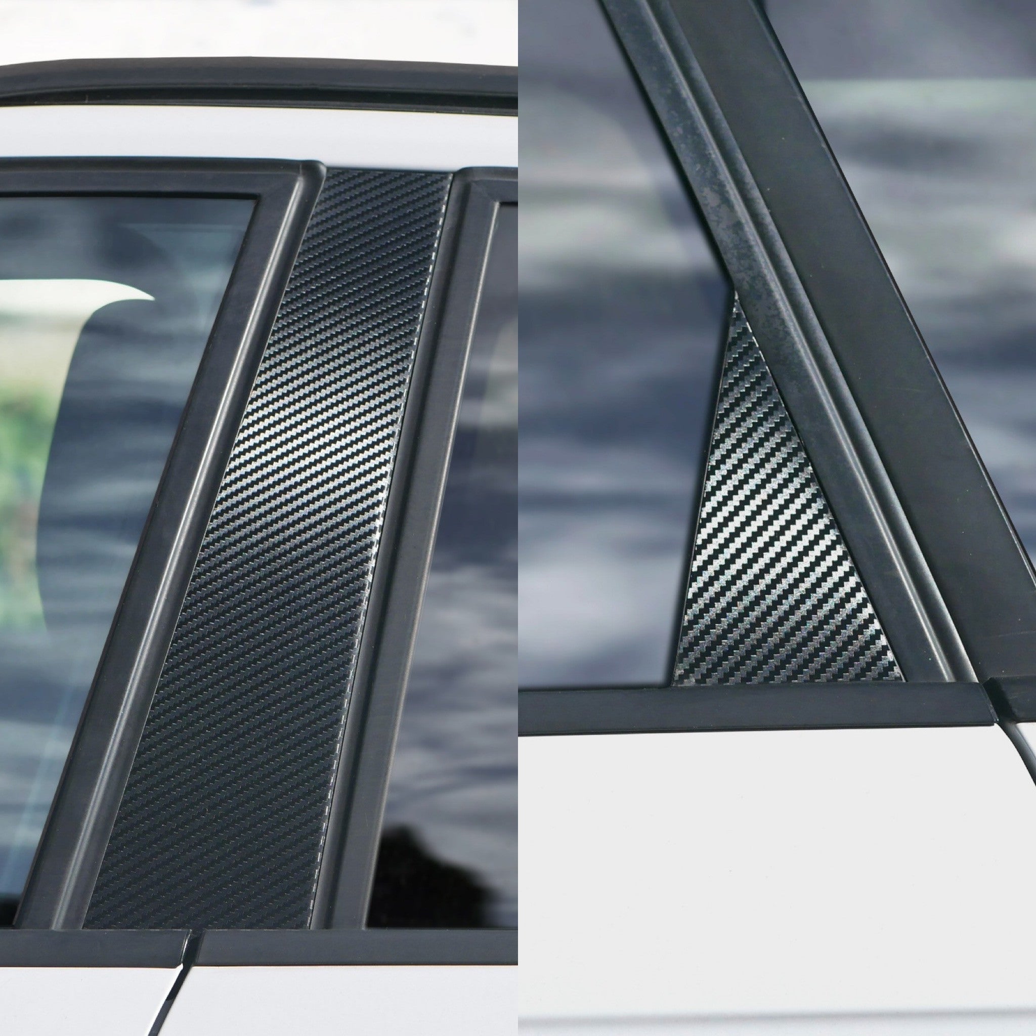 Zierleistendekor passend für Mercedes CLS C219 2004-2010 (5-Türer Coupe) Blende B-Säule Tür