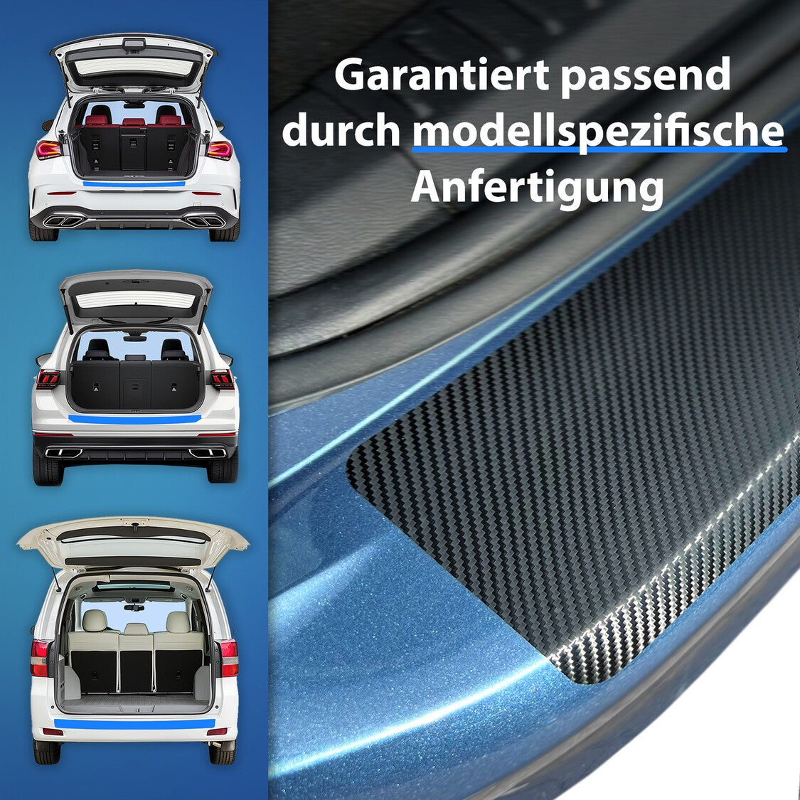 Ladekantenschutz für Suzuki Ignis MF 2016-2024 (5-Türer Kombi)